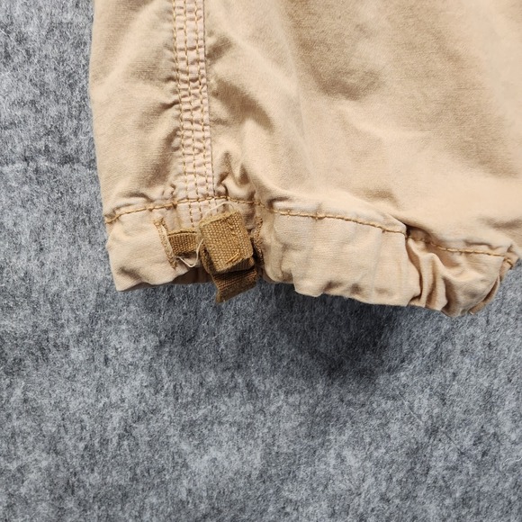 American Eagle Outfitters Cargo Pants Womens 4 Short Stretch Relaxed Fit Khaki - Picture 6 of 12